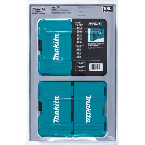 Makita E-00038 ImpactX, 100 Pc. Driver Bit Set