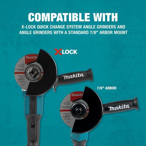 Makita E-00446 X‘LOCK 4‘1/2" x .045" x 7/8" Type 1 General Purpose 60 Grit Thin Cut‘Off Wheel for Metal and Stainless Steel Cutting