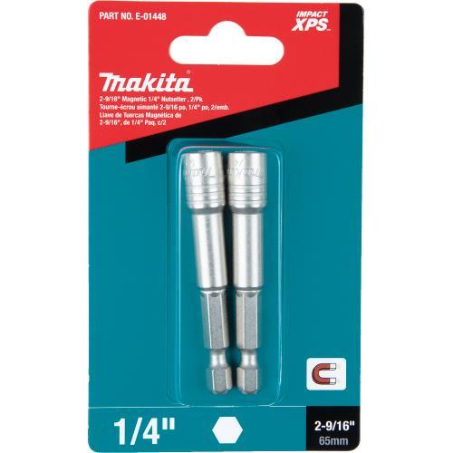 Makita E-01448 Impact XPS® 2‘9/16" Magnetic 1/4" Nutsetter, 2/pk