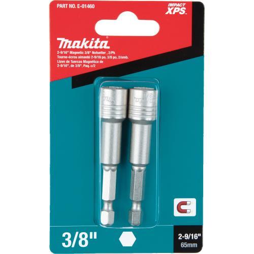 Makita E-01460 Impact XPS® 2‘9/16" Magnetic 3/8" Nutsetter, 2/pk