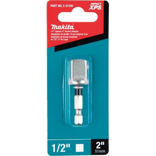 Makita E-01591 Impact XPS® 1/2" Square 2" Socket Adapter