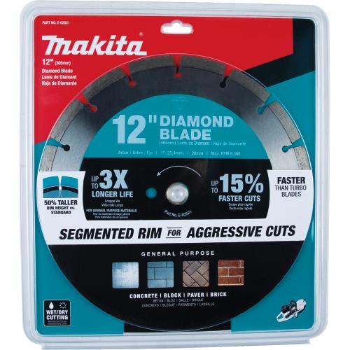 Makita E-02521 12" Diamond Blade, Segmented, General Purpose