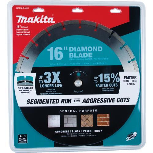 Makita E-02537 16" Diamond Blade, Segmented, General Purpose