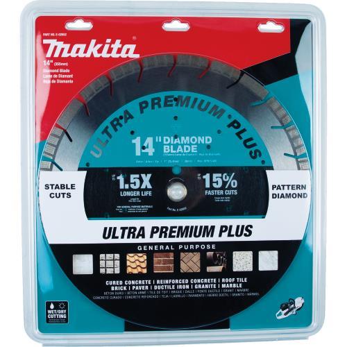 Makita E-02652 14" Ultra‘Premium Plus Diamond Blade, Segmented