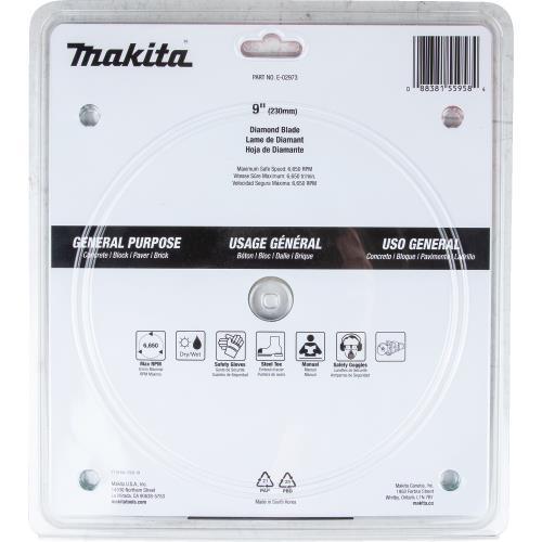 Makita E-02973 9" Ultra‘Premium Plus Diamond Blade, Segmented, General Purpose