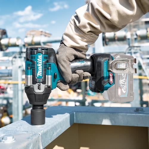 Makita GWT08Z 40V max XGT® Brushless Cordless 4‘Speed Mid‘Torque 1/2" Sq. Drive Impact Wrench w/ Detent Anvil, Tool Only