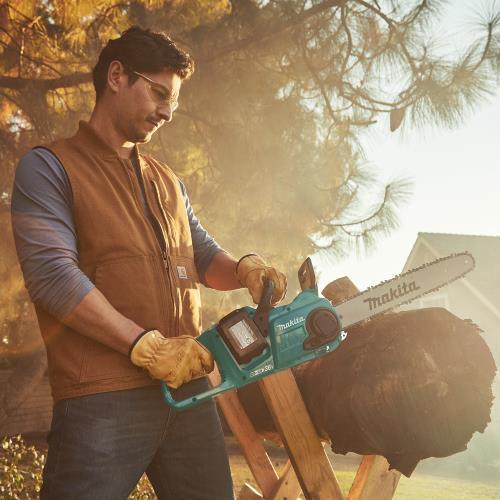 Makita XCU04CM 36V (18V X2) Lxt® Brushless 16" Chain Saw Kit