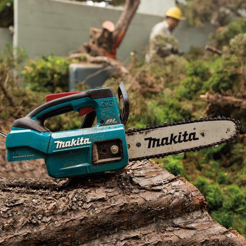 Makita XCU06Z 18V LXT® Lithium‘Ion Brushless Cordless 10" Top Handle Chain Saw, Tool Only