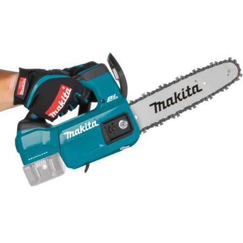 Makita XCU06Z 18V LXT® Lithium‘Ion Brushless Cordless 10" Top Handle Chain Saw, Tool Only