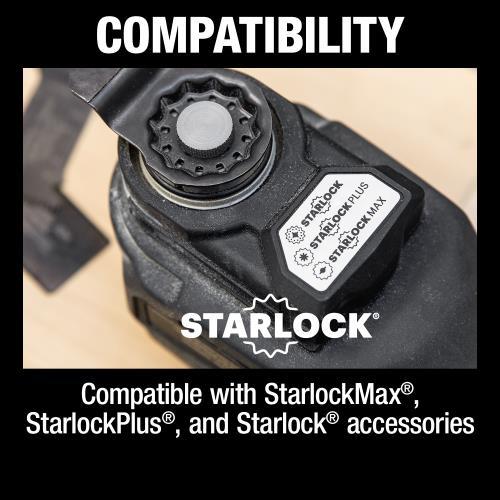 Makita XMT04ZB 18V Lxt® Lithium Ion Sub Compact Brushless Cordless Starlockmax® Oscillating Multi Tool, Tool Only