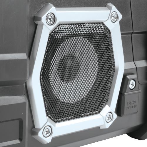 Makita XRM06B 18V LXT® / 12V max CXT® Lithium‘Ion Cordless/Corded Bluetooth® Job Site Radio, Tool Only