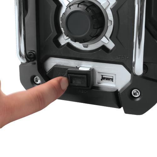 Makita XRM06B 18V LXT® / 12V max CXT® Lithium‘Ion Cordless/Corded Bluetooth® Job Site Radio, Tool Only