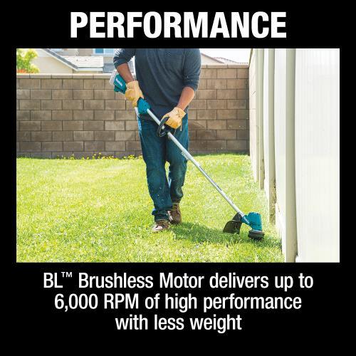 Makita XRU23SM1 18V LXT® Lithium‘Ion Brushless Cordless 13" String Trimmer Kit (4.0Ah)
