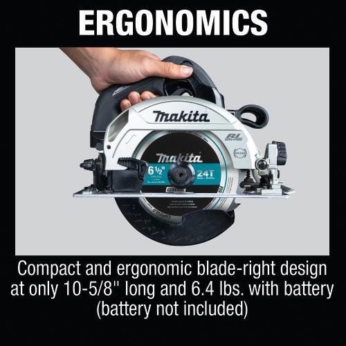 Makita XSH04ZB 18V LXT® Lithium‘Ion Sub‘Compact Brushless Cordless 6‘1/2 Circular Saw, Tool Only