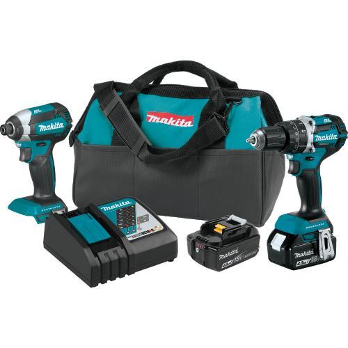 Makita XT269M 18V LXT® Lithium‘Ion Brushless Cordless 2‘Pc. Combo Kit (4.0Ah)