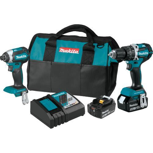 Makita XT269T 18V LXT® Lithium‘Ion Brushless Cordless 2‘Pc. Combo Kit (5.0Ah)
