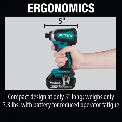 Makita XT269T 18V LXT® Lithium‘Ion Brushless Cordless 2‘Pc. Combo Kit (5.0Ah)