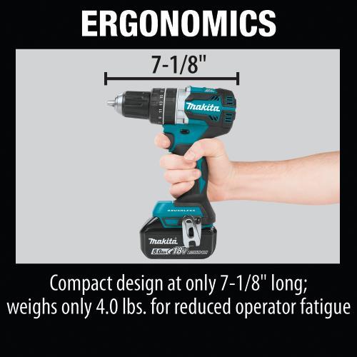 Makita XT269T 18V LXT® Lithium‘Ion Brushless Cordless 2‘Pc. Combo Kit (5.0Ah)