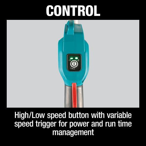 Makita XUX02SM1X4 18V LXT® Lithium‘Ion Brushless Cordless Couple Shaft Power Head Kit w/ 13" String Trimmer & 10" Pole Saw Attachments (4.0Ah)