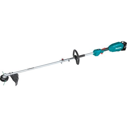 Makita XUX02SM1X4 18V LXT® Lithium‘Ion Brushless Cordless Couple Shaft Power Head Kit w/ 13" String Trimmer & 10" Pole Saw Attachments (4.0Ah)