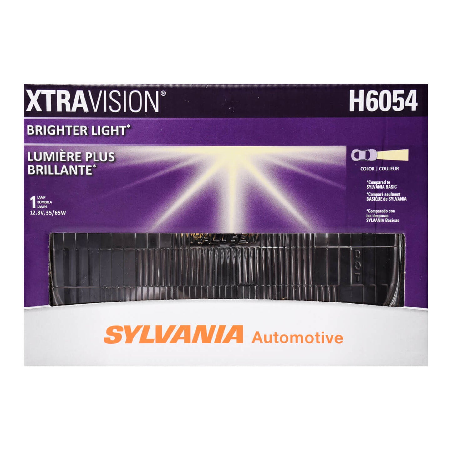 Sylvania H6054 Xtravision Sealed Beam Headlight, 1 Pack