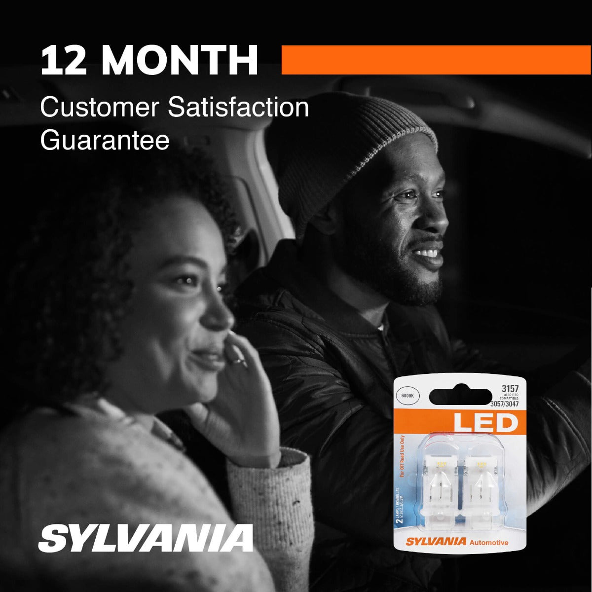 Sylvania 3157 White Syl Led Mini Bulb, 2 Pack