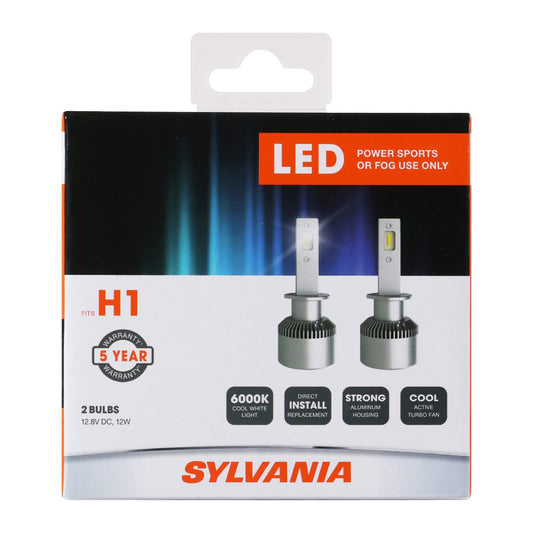 Sylvania H1 Led Fog & Powersports Bulb, 2 Pack