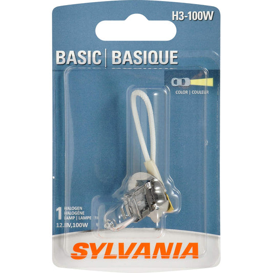 Sylvania Automotive 35756 Sylvania H3-100W Basic Halogen Offroad Bulb, (Contains 1 Bulb)