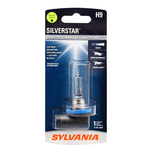 Sylvania Automotive 35824 Sylvania H9 Silverstar Halogen Bulb, Pack Of 1