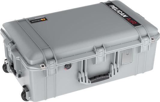 Pelican 1595 Air Case With Foam - Silver