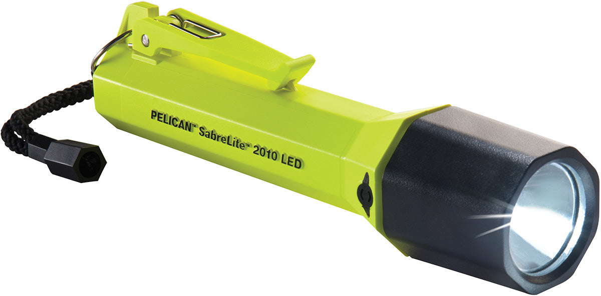 Pelican 2010 SabreLite„ Flashlight - Yellow