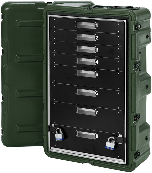 Pelican 472-MEDCHEST3-8D Medical Supply Case -Black