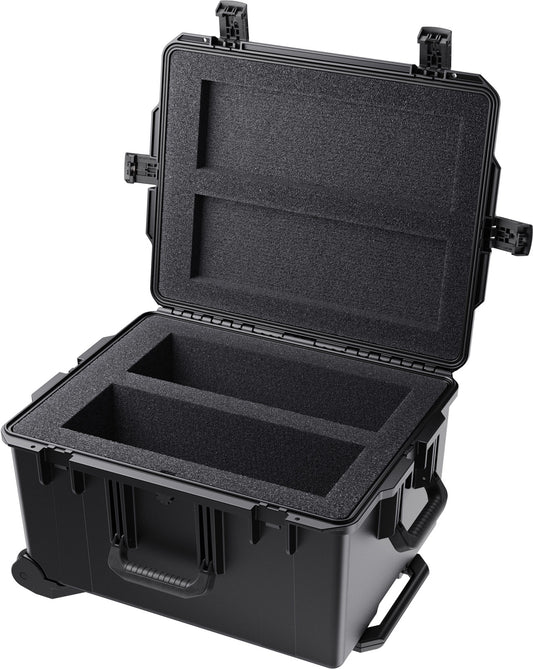 Pelican 472-RADIO-CHRG2BLK Motorola Charger Case Two 6 Unit Chargers -Black