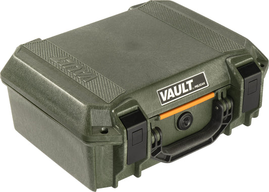 Pelican V200 Vault Medium Pistol Case - OD Green