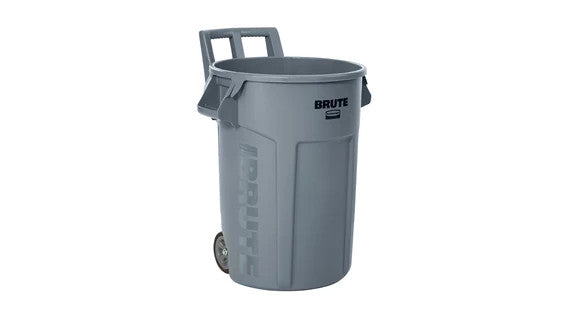 Rubbermaid 2179403 VENTED WHEELED BRUTE® CONTAINER, 32 GAL GRAY