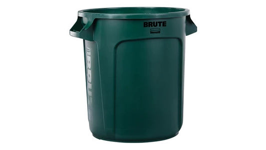 Rubbermaid FG261000DGRN VENTED BRUTE® 10 GAL DARK GREEN