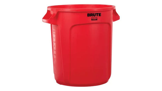 Rubbermaid FG261000RED VENTED BRUTE® 10 GAL RED