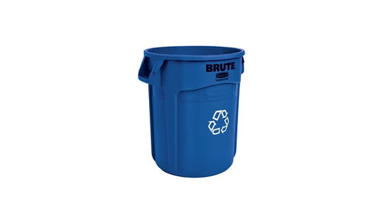 Rubbermaid FG262073BLUE VENTED BRUTE® RECYCLING 20 GAL BLUE