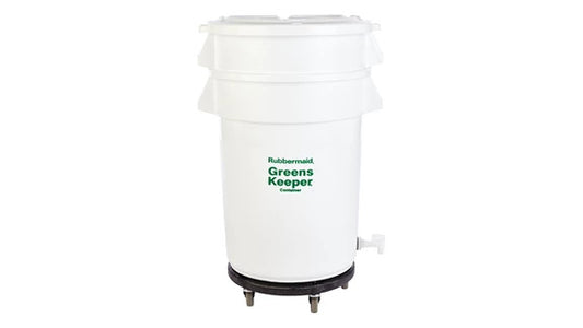 Rubbermaid FG263600WHT BRUTE® 32 GAL GREENSKEEPER