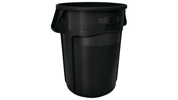 Rubbermaid FG264360BLA VENTED BRUTE® 44 GAL BLACK