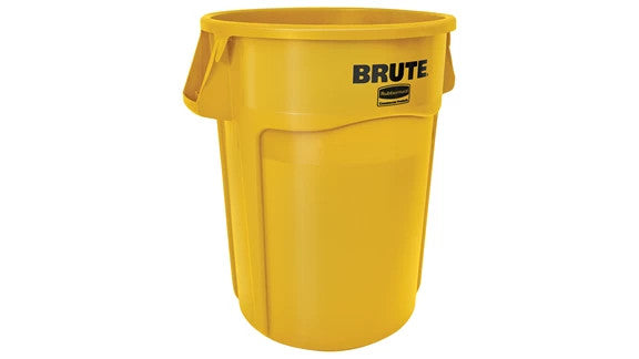 Rubbermaid FG265500YEL VENTED BRUTE® 55 GAL YELLOW
