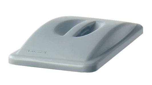 Rubbermaid FG268888LGRAY SLIM JIM® HANDLE TOP LID GRAY