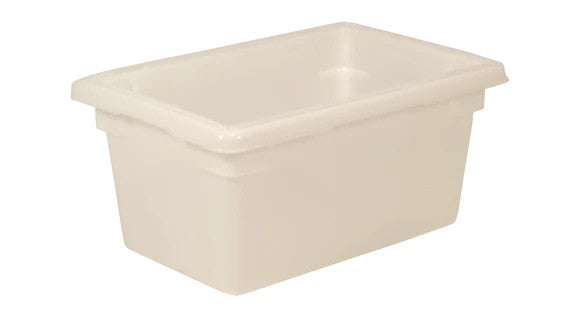 Rubbermaid FG350400WHT FOOD/TOTE BOX 5 GAL 18" X 12" X 9" WHITE