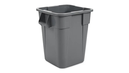 Rubbermaid FG353600GRAY BRUTE® 40 GAL SQUARE CONTAINER GRAY