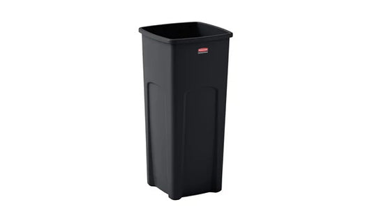 Rubbermaid FG356988BLA UNTOUCHABLE® 23 GAL SQUARE BLACK