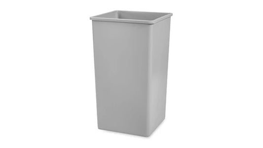 Rubbermaid FG395900GRAY UNTOUCHABLE® 50 GAL SQUARE GRAY