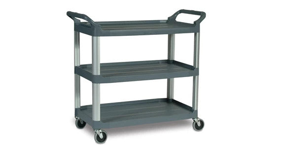 Rubbermaid FG409100GRAY XTRA„ UTILITY CART, OPEN SIDED, 300 LB. CAPACITY, GRAY