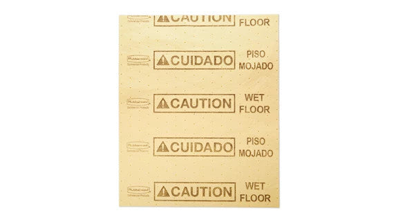 Rubbermaid FG425200YEL OVER THE SPILL® PADS, LARGE, YELLOW