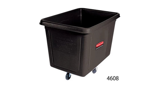 Rubbermaid FG460800BLA CUBE TRUCK, 8 CUBIC FOOT, BLACK