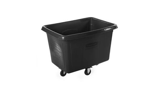 Rubbermaid FG461400BLA CUBE TRUCK, 14 CUBIC FOOT, BLACK